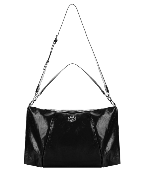 NICK&NICOLE(ニックアンドニコール)の「NICOLE MEGA SQUARE SHOULDER BAG_BLACK(ショルダーバッグ・レディース・その他・FREE)」の1枚目の写真
