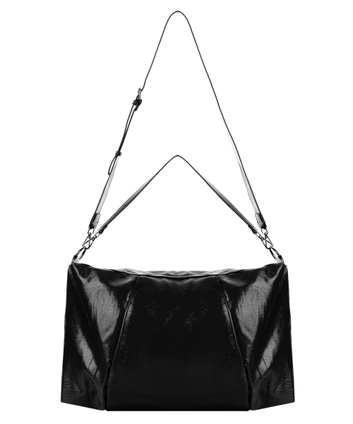 NICK&NICOLE(ニックアンドニコール)の「NICOLE MEGA SQUARE SHOULDER BAG_BLACK(ショルダーバッグ・レディース・その他・FREE)」の5枚目の写真
