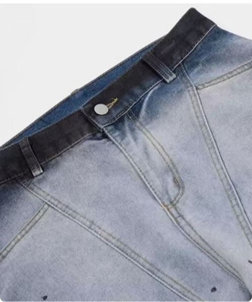 I.O.E(アイオイ)の「グラデーションワイドデニムパンツ(デニムパンツ・レディース・グレー・SMALL/MEDIUM/LARGE)」の10枚目の写真