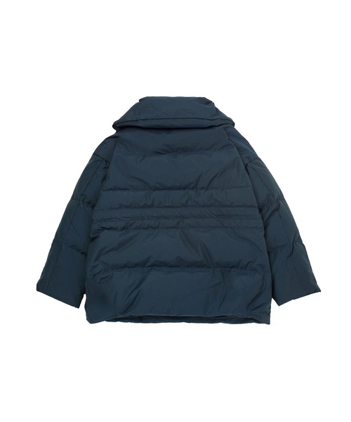 F/CE. (エフシーイー)の「(F/CE.)RECYCLE DOWN OVERLAY SHAL COLLAR COAT(ダウンジャケット/コート・レディース・ブラック/ネイビー・S)」の7枚目の写真