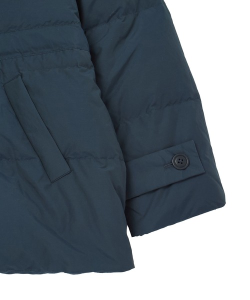 F/CE. (エフシーイー)の「(F/CE.)RECYCLE DOWN OVERLAY SHAL COLLAR COAT(ダウンジャケット/コート・レディース・ブラック/ネイビー・S)」の12枚目の写真