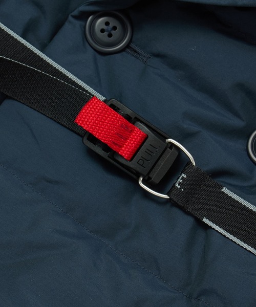 F/CE. (エフシーイー)の「(F/CE.)RECYCLE DOWN OVERLAY SHAL COLLAR COAT(ダウンジャケット/コート・レディース・ブラック/ネイビー・S)」の13枚目の写真