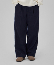 GLW（ジーエルダブリュ）の「ヘビーウェイトウィンターワイドスラックスネイビー（スラックス）」