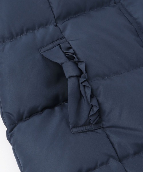 KP（ケーピー）の「ダウンコート（ダウンジャケット/コート・キッズ・ネイビー/ライトピンク・120cm/130cm/140cm/150cm/160cm）」の10枚目の写真