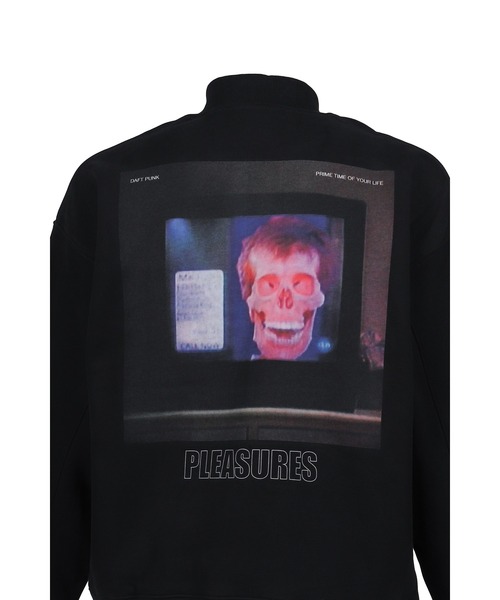 PLEASURES（プレジャー）の「PRIMETIME QUARTER ZIP（スウェット・メンズ・ブラック・MEDIUM/LARGE/XL）」の5枚目の写真