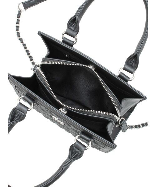 GYDA（ジェイダ）の「GGストーンキルティングBOX BAG（ショルダーバッグ・レディース・アイボリー/ブラック・FREE）」の15枚目の写真