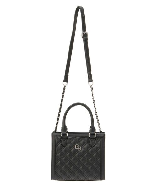 GYDA（ジェイダ）の「GGストーンキルティングBOX BAG（ショルダーバッグ・レディース・アイボリー/ブラック・FREE）」の18枚目の写真