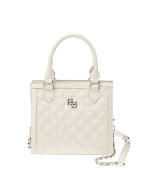 GYDA（ジェイダ）の「GGストーンキルティングBOX BAG（ショルダーバッグ・レディース・アイボリー/ブラック・FREE）」の19枚目の写真