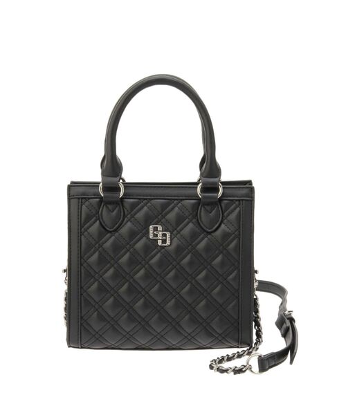 GYDA（ジェイダ）の「GGストーンキルティングBOX BAG（ショルダーバッグ・レディース・アイボリー/ブラック・FREE）」の20枚目の写真