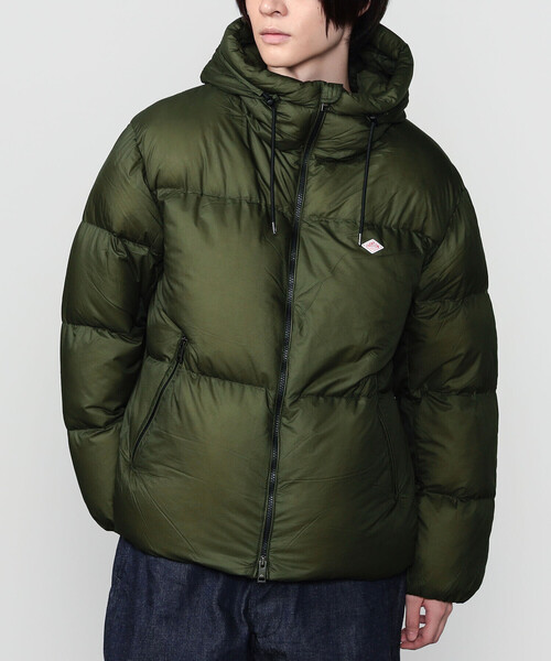 DANTON | ナイロンリップストップ ダウンフードジャケット MEN（ダウン