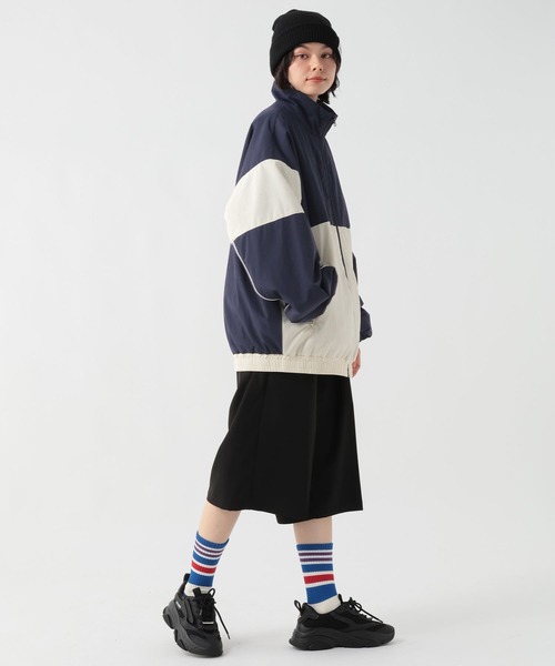 GEORGE'S(ジョージズ)の「キリカエZIPブルゾン(ブルゾン・メンズ・グレー系/ネイビー系・MEDIUM/LARGE)」の16枚目の写真