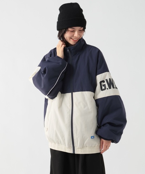 GEORGE'S(ジョージズ)の「キリカエZIPブルゾン(ブルゾン・メンズ・グレー系/ネイビー系・MEDIUM/LARGE)」の17枚目の写真