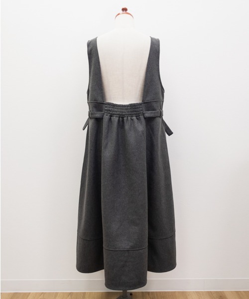 CLETTE(クレット)の「CLETTEオリジナルサイドベルトジャンスカワンピース(ワンピース・レディース・チャコールグレー/ブラック/ブラウン・LL/3L/4L)」の21枚目の写真