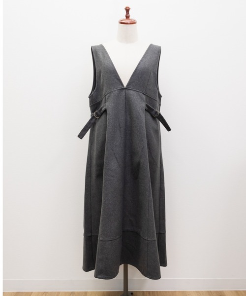 CLETTE(クレット)の「CLETTEオリジナルサイドベルトジャンスカワンピース(ワンピース・レディース・チャコールグレー/ブラック/ブラウン・LL/3L/4L)」の19枚目の写真