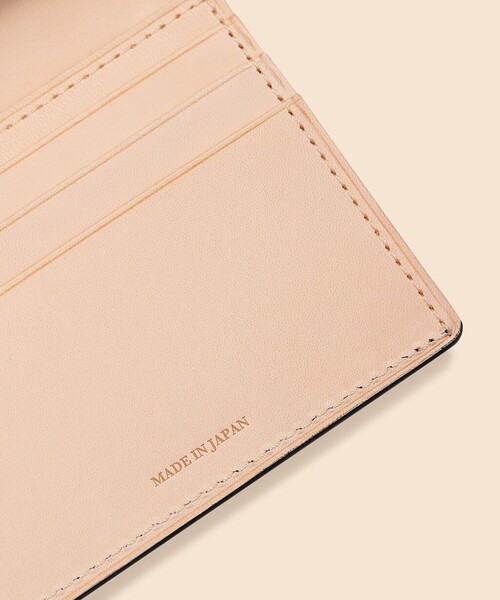 BROOKS BROTHERS（ブルックスブラザーズ）の「カウレザー　BB#1ストライプ　2フォールドウォレット（財布・メンズ・ブルー/ネイビー・ONE SIZE）」の6枚目の写真