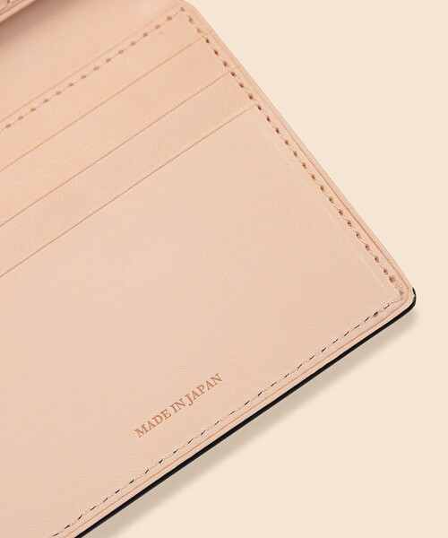 BROOKS BROTHERS（ブルックスブラザーズ）の「カウレザー　BB#1ストライプ　2フォールドウォレット（財布・メンズ・ブルー/ネイビー・ONE SIZE）」の3枚目の写真