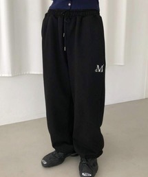 MUCENT | MUCENT／メタルロゴワイドパンツ(スウェットパンツ)