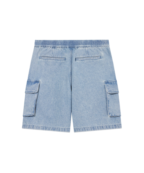 COVERNAT（カバーナット）の「デニムカーゴショーツライトブルー（その他パンツ・レディース・その他・X-SMALL/SMALL/MEDIUM/LARGE/X-LARGE/XX-LARGE）」の3枚目の写真