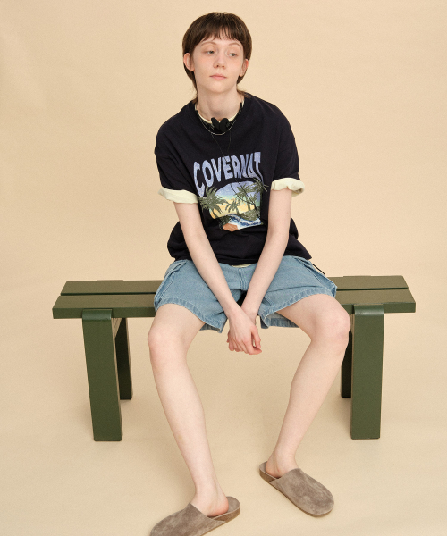 COVERNAT（カバーナット）の「デニムカーゴショーツライトブルー（その他パンツ・レディース・その他・X-SMALL/SMALL/MEDIUM/LARGE/X-LARGE/XX-LARGE）」の5枚目の写真