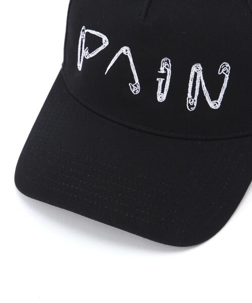 AZS TOKYO(アザストーキョー)の「AZS TOKYO/アザストウキョウ/”PAIN" CAP(キャップ・メンズ・ブラック・F)」の4枚目の写真