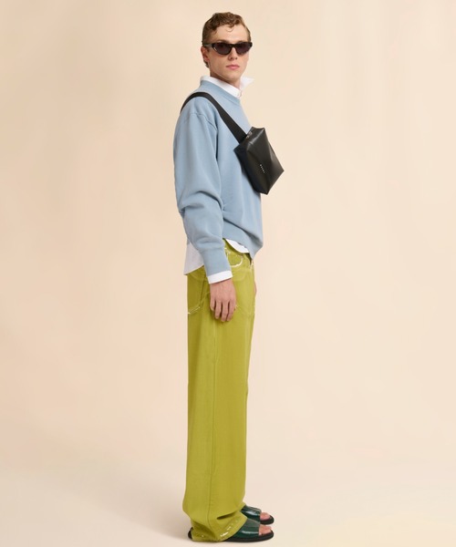 MARNI(マルニ)の「TRIBECA / バムバッグ(ボディバッグ/ウエストポーチ・メンズ・ブラック・ONE SIZE)」の9枚目の写真