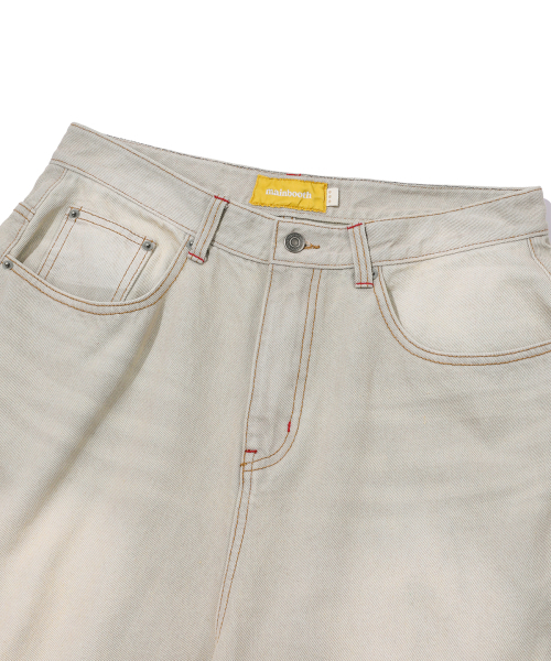 MAINBOOTH(メインブース)の「Vintage Cargo Denim Shorts(GRAY)(その他パンツ・レディース・その他・2/3/1)」の14枚目の写真