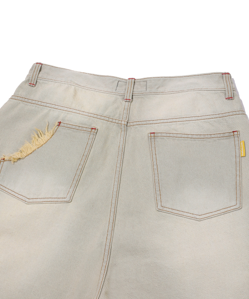 MAINBOOTH(メインブース)の「Vintage Cargo Denim Shorts(GRAY)(その他パンツ・レディース・その他・2/3/1)」の17枚目の写真
