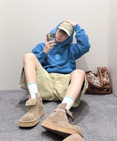 MAINBOOTH(メインブース)の「Vintage Cargo Denim Shorts(GRAY)(その他パンツ・レディース・その他・2/3/1)」の3枚目の写真