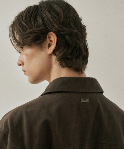 WEDNESDAY OASIS(ウェンズデーオアシス)の「ダストウェスタントラッカージャケット_BROWN(W25-OT07)(デニムジャケット・メンズ・ブラウン・FREE)」の3枚目の写真