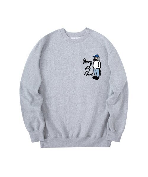 RADINEO(ラディネオ)の「ニューヨング スウェット グレー(スウェット・メンズ・その他・MEDIUM/LARGE/X-LARGE)」の1枚目の写真