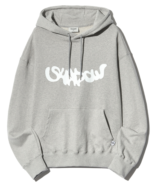PIECEMAKER(ピースメーカー)の「TS LOGO HOODIE (GREY)(パーカー・レディース・その他・MEDIUM/LARGE)」の1枚目の写真