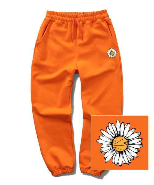 TRIPSHION(トリップション)の「BIG DAISY ジョガースウェットパンツ - オレンジ(スウェットパンツ・メンズ・その他・X-LARGE/LARGE/MEDIUM)」の1枚目の写真