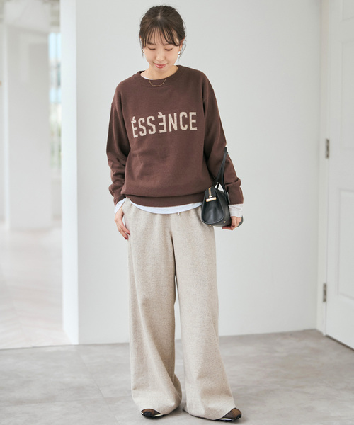 WEB限定 / 追加2》ESSENCEロゴニット（ニット/セーター）｜Spick