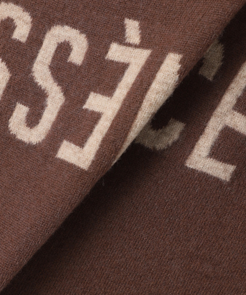 Spick & Span（スピックアンドスパン）の「《WEB限定 / 追加2》ESSENCEロゴニット（ニット/セーター・レディース・ブラック/ブラウン/グレー・FREE）」の15枚目の写真