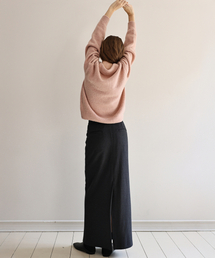 ANDNEEDS（アンドニーズ）の「Monica long skirt (charcoal)（スカート）」
