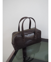 REFRAME（リフレーム）の「ニューフレームトートバッグシリーズ イタリアンカウグロッシーレザー スモールサイズ マロンブラウン（トートバッグ）」