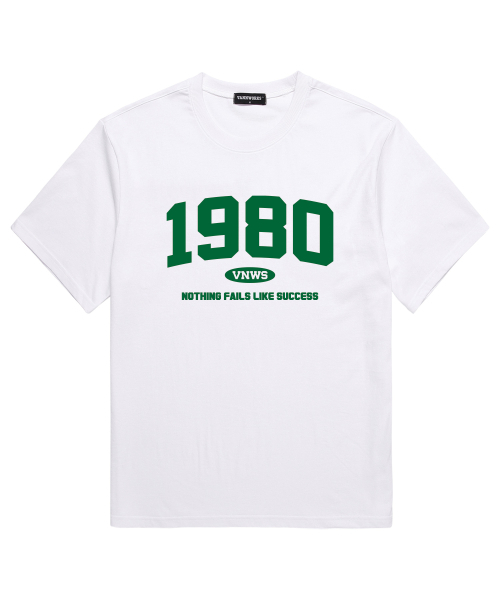 VANNWORKS(バンワークス)の「1980 半袖Tシャツ (VS0043) ホワイト/グリーン(Tシャツ/カットソー・レディース・その他・LARGE/MEDIUM/SMALL/X-LARGE/XX-LARGE)」の1枚目の写真