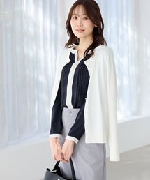 Honeys（ハニーズ）の「配色スキッパーブラウス（シャツ/ブラウス）」