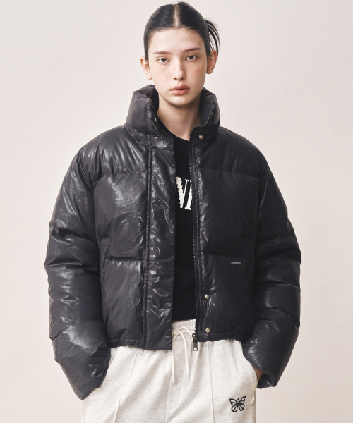 NICK&NICOLE(ニックアンドニコール)の「NICOLE GLOSSY SHORT PUFFER PADDING_BLACK(ダウンジャケット/コート・レディース・その他・FREE)」の5枚目の写真
