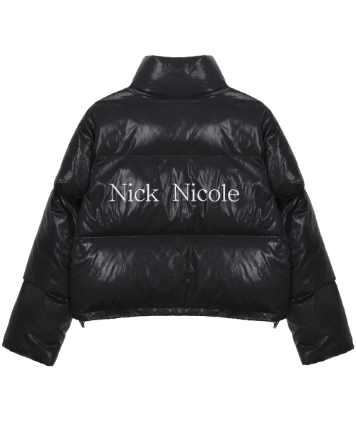 NICK&NICOLE(ニックアンドニコール)の「NICOLE GLOSSY SHORT PUFFER PADDING_BLACK(ダウンジャケット/コート・レディース・その他・FREE)」の3枚目の写真