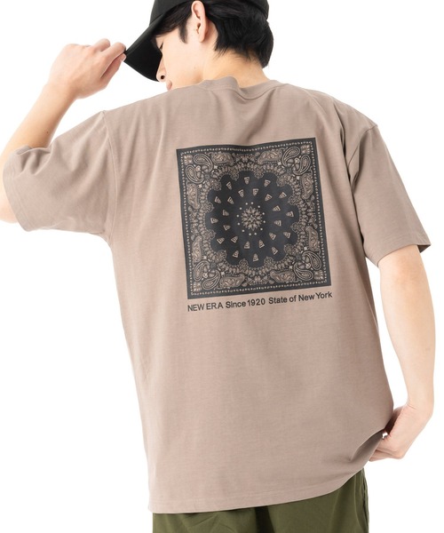 ニューエラ 半袖Tシャツ バンダナラバープリント（Tシャツ/カットソー