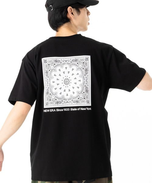 ニューエラ 半袖Tシャツ バンダナラバープリント（Tシャツ/カットソー