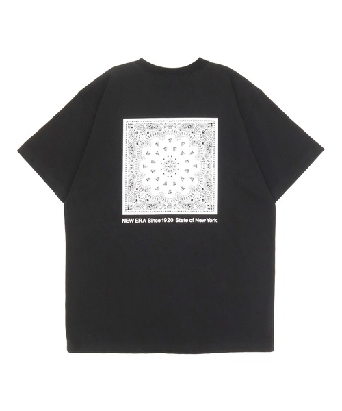 NEW ERA(ニューエラ)の「ニューエラ 半袖Tシャツ バンダナラバープリント(Tシャツ/カットソー・メンズ・ブラック/ベージュ/ホワイト・M/S/XXL/XL/L)」の16枚目の写真