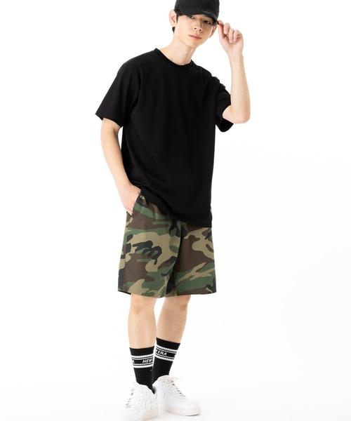 NEW ERA(ニューエラ)の「ニューエラ 半袖Tシャツ バンダナラバープリント(Tシャツ/カットソー・メンズ・ブラック/ベージュ/ホワイト・M/S/XXL/XL/L)」の13枚目の写真