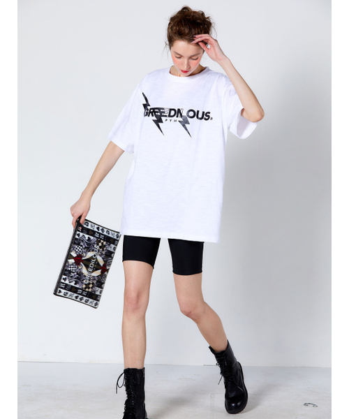 GREEDILOUS(グリディアス)の「バンガイTシャツホワイト(Tシャツ/カットソー・レディース・その他・FREE)」の1枚目の写真