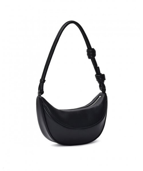 4OUR B(サビ)の「Bent Rope Bag Black(メッセンジャーバッグ・レディース・ブラック・FREE)」の2枚目の写真
