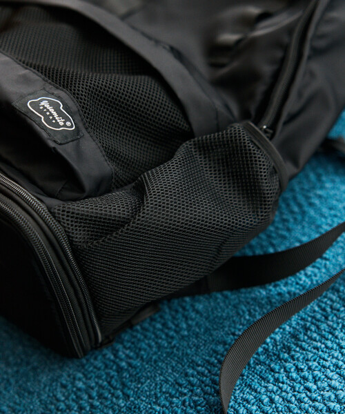 FREAK'S STORE（フリークスストア）の「YOSEMITE STRAP/ヨセミテストラップ EXPANDER BACK PACK ユーティリティ バックパック 撥水（バックパック/リュック・メンズ・ブラック・ONE SIZE）」の5枚目の写真