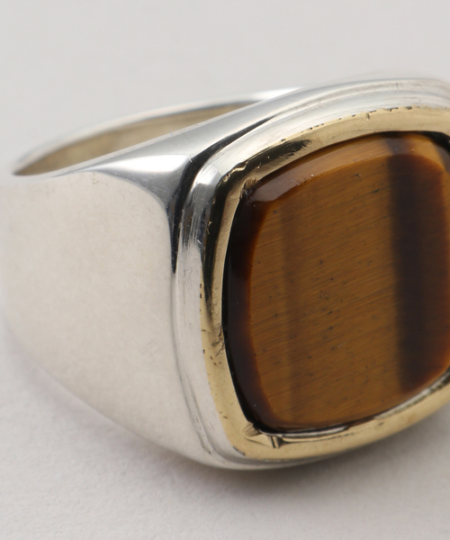 FRAMeWORK（フレームワーク）の「GIGI/ジジ  artemis square stone リング（リング・レディース・ブラウン・15 /11）」の5枚目の写真