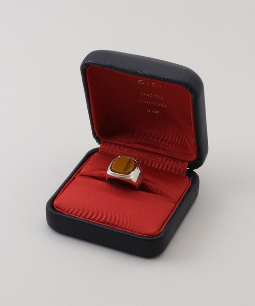 FRAMeWORK（フレームワーク）の「GIGI/ジジ  artemis square stone リング（リング・レディース・ブラウン・15 /11）」の6枚目の写真