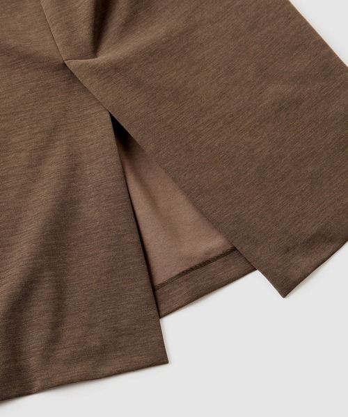 LA MARINE FRANCAISE(マリン フランセーズ)の「ジャージーUネックジャンスカ(ワンピース・レディース・ブラック/オリーブ・FREE)」の10枚目の写真